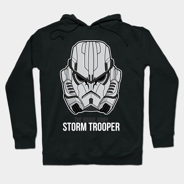 The Brave Army Hoodie by RDWN